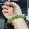 克拉瑟（KELASEE）青檸貓爪菩提根盤玩手串學(xué)生繞指柔白玉菩提子女文玩佛珠盤珠手鏈 小青檸貓爪深色12-13mm17顆 曬單實(shí)拍圖