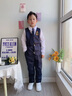 洛之潮六一兒童合唱服演出服男女童大合唱團禮服中小學(xué)生朗誦服裝英倫風(fēng) 男款長(cháng)袖長(cháng)褲馬甲套裝 130 曬單實(shí)拍圖