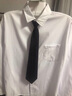 栢斐荻（有領(lǐng)帶）長(cháng)袖白襯衫男學(xué)生帥氣dk制服日系青春學(xué)院風(fēng)純色襯衣 白色(+領(lǐng)帶) 5XL 曬單實(shí)拍圖