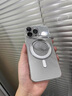 【品牌原裝】適用蘋(píng)果16promax手機殼iPhone15透明磁吸支架防摔 360全包鏡頭【鈦合金旋轉支架+實(shí)力防摔】全透明 iPhone 16 Pro Max 曬單實(shí)拍圖