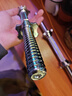 科瑞來(lái)男士健身器材家用電鍍絲光桿啞鈴桿通用包膠桿彩桿實(shí)心碳鋼桿配件 2.5cm絲光桿 一根（帶2個(gè)螺母） 1.6KG 一根長(zhǎng)度40cm 曬單實(shí)拍圖