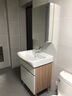 科勒（KOHLER）親悅浴室柜組合亞光白配鏡柜掛墻多功能浴室家具【國補(bǔ)15%】 浴室柜組合60cm 依洛詩鏡柜508mm 曬單實拍圖