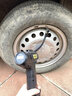 巨木車(chē)載充氣泵汽車(chē)用打氣泵電動(dòng)打氣筒可測(cè)胎壓加氣泵小轎車(chē)帶壓力表 曬單實(shí)拍圖