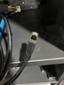安普康（AMPCOM）高柔超六類網(wǎng)絡跳線3米 雙屏蔽萬兆Profinet網(wǎng)線成品CAT6A工業(yè)拖鏈電纜配線架連接線黑AM6AHBK03 曬單實拍圖