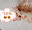 凡獵女童連衣裙夏裝時(shí)髦兒童公主裙小女孩周歲寶寶禮服夏季中國風(fēng) 曬單實(shí)拍圖