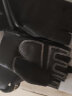 LAC健身手套 耐磨防滑运动手套 骑行手套加长护腕 改进版 黑色L码 实拍图