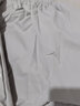 宗獅猴青少年男生短袖T恤搭配褲子套裝夏裝男裝夏季夏天休閑整套全套衣 T512白色短袖+T59灰色冰絲褲 31 XL 120斤-140斤 曬單實(shí)拍圖