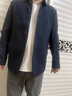 JASONWOOD高端品牌男裝夾克外套男春秋季翻領(lǐng)商務(wù)休閑中年爸爸裝男士茄克衫 高檔深藍色 【現貨速達】 2XL 185 曬單實(shí)拍圖