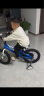 优贝（RoyalBaby）易骑儿童自行车单车学生脚踏车男女通用童车3-10岁宝宝经典表演车 第五代蓝色 16寸 实拍图