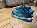 Skechers斯凱奇閃穿鞋兒童時尚休閑鞋男童一腳蹬春秋款透氣運(yùn)動鞋403834L 曬單實拍圖