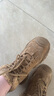 駱駝（CAMEL）工裝靴女山系戶(hù)外高幫厚底加絨休閑靴 L24W283653 卡其 39  曬單實(shí)拍圖