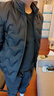 SHANSHAN【石墨烯】羽絨服男秋冬鴨絨加厚保暖短款羽絨夾克休閑立領(lǐng)外套男 黑色 2XL 曬單實(shí)拍圖