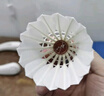 威肯（WECAN）羽毛球黑金紅粉黃淺藍(lán)綠耐打不易爛新品飛行穩(wěn)定水鴨12只裝 粉威肯 1筒 76速 曬單實(shí)拍圖
