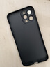 墨佰 適用于蘋(píng)果12手機(jī)殼超薄磨砂iPhone12pro Max膚感全包帶鏡頭膜防塵網(wǎng)硬殼防摔防指紋 【自帶鏡頭膜】石墨黑+鋼化膜 蘋(píng)果12ProMax 曬單實(shí)拍圖