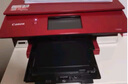 佳能（Canon）TS8380/8380T照片打印機6色無(wú)線(xiàn)復印打印掃描彩色一體機打印機復印機掃描機打印家庭打印手機連接 TS8380T紅色 原裝 官方標配(主機+原裝6色墨盒1套+隨機配件) 曬單實(shí)拍圖