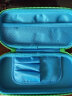 Folgemir笔袋EVA浮雕耐摔铅笔盒3层分类礼盒装怪兽蓝色儿童文具盒 实拍图