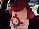 G.DUCKKIDS小黃鴨童裝女童棉服冬季兒童棉衣女寶寶衣服保暖中小童加絨棉襖潮 粉色加包包 90 尺碼1~2歲【 80-90cm】cm 曬單實(shí)拍圖