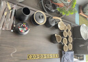 領(lǐng)藝優(yōu)品橫空茶具套裝茶幾一體式全自動上水茶盤功夫泡茶家用客廳套餐 落雁黑陶配橫空茶盤 曬單實拍圖