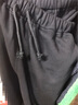 無印良品（MUJI）男式 毛圈棉 褲子 休閑褲 長褲秋季 衛(wèi)褲 運動褲 AB1NRA4A 藏青色 M (170/80A) 曬單實拍圖