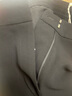 OVV2024春夏新款女裝經(jīng)典簡約基礎(chǔ)易搭半松緊腰休閑褲 黑色（凈色）05 XL 曬單實拍圖