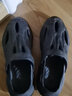 AIZUNSHI涼鞋男秋季2025新款開(kāi)車(chē)椰子洞洞涼拖沙灘外穿防滑運動(dòng)踩屎感拖鞋 8801黑色 44 (270mm) 曬單實(shí)拍圖