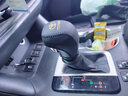 適用于適用于15-18-21款漢蘭達(dá)真皮檔把套排擋套19新漢蘭達(dá)車飾用品改裝 15-21款漢蘭達(dá)黑皮黑線金標(biāo) 曬單實(shí)拍圖