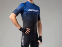GIANT捷安特RACE DAY系列男式短袖騎行服舒適透氣山地公路自行車(chē)車(chē)衣 黑藍 XXL 曬單實(shí)拍圖