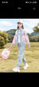 G.DUCKKIDS童裝女童套裝春秋款兒童衣服2024新款中大童女孩運動(dòng)春裝兩件套 灰色 170 建議年齡14-15歲 身高160-170體重90-105斤 曬單實(shí)拍圖