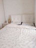 柏妮朵床頭軟包靠背奶油風(fēng)榻榻米臥室防撞靠枕實(shí)木床鐵床靠墊套罩可拆洗 【奶油白】奶包芬蘭絨 160*60*12cm有床頭用 曬單實(shí)拍圖