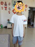 努比屋兒童短袖套裝男童純棉圓領(lǐng)夏季半袖兩件套中大童短褲運動(dòng)套 曬單實(shí)拍圖