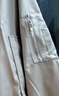 DXOT美式棒球服女春秋新款寬松休閑薄款短款夾克秋冬棉服大碼夾棉外套 米灰色(不夾棉) 薄款 M 建議115-130斤 曬單實拍圖