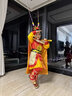 孫悟空衣服美猴王孫悟空cos服齊天大圣孫悟空演出服西游記cos服 美猴王衣服+七件套 下單備注鞋碼 140 適合身高135-145 曬單實(shí)拍圖