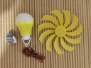 泥巴人微型風(fēng)力發(fā)電機(jī)風(fēng)能發(fā)電馬達(dá)風(fēng)力發(fā)電機(jī)風(fēng)能發(fā)電玩具模型led燈泡 大風(fēng)力發(fā)電機(jī)(帶5瓦led燈) 曬單實(shí)拍圖