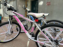 鳳凰（Phoenix）山地自行車(chē)男女成人變速學(xué)生代步24/26雙碟剎越野減震白粉色單車(chē) 十刀輪-白粉色（高碳鋼車(chē)架） 26英寸 30速 曬單實(shí)拍圖