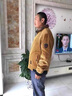 帝歐萊夫外套男秋冬季夾克中年春季潮流男士中老年男裝戶外加絨外套沖鋒衣 軍綠色 3XL 150-165斤 曬單實(shí)拍圖