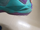 科比紀念版籃球鞋男鴛鴦aj毒液5實(shí)戰透氣歐文7代6中大童閃擊8防滑耐磨水泥地摩擦有聲音速9兒童運動(dòng)鞋 8728白紫綠色鴛鴦 38 曬單實(shí)拍圖
