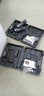Durofix臺(tái)灣德克斯桁架電動(dòng)扳手充電式棘輪直角90度角向小飛汽修舞臺(tái)工具 12V2000毫安兩電一充 曬單實(shí)拍圖
