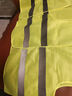 歐漢 反光背心馬甲反光衣環(huán)衛施工人黃熒光服交通駕駛員安全服 果綠布灰條 曬單實(shí)拍圖