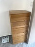 安定家實(shí)木夾縫柜收納五斗柜20cm冰箱側邊柜廚房縫隙抽屜床邊窄超窄小型 曬單實(shí)拍圖