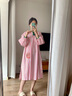 野獸派家居（tbh）哈利波特生日蛋糕印花刺繡長(zhǎng)睡衣可外穿家居服女 禮物 哈利·波特生日蛋糕印花刺繡長(zhǎng)睡 M 曬單實(shí)拍圖