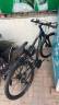 凤凰（Phoenix）山地自行车成人双层铝合金车圈辐条轮26英寸24速 探界者 黑蓝色 实拍图