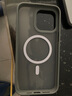 Smorss適用蘋(píng)果15promax手機殼 iphone15promax保護套MagSafe磁吸硅膠軟邊防摔保護殼磨砂防指紋 灰色 曬單實(shí)拍圖