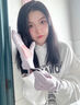 十竹騎車(chē)手套女士冬季保暖觸屏騎車(chē)電動(dòng)車(chē)加絨防風(fēng)寒觸屏羊毛騎行手套 香芋紫【顯瘦】高彈薄絨 曬單實(shí)拍圖