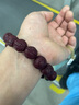 青鵲凰 機刷包漿桃核手串 螞蟻紋高密核桃手鏈 玉化包漿文玩菩提男女款 包漿玉化桃核手串 16mm 曬單實(shí)拍圖