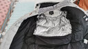 黑冰F8528戶外連帽羽絨服800蓬防風保暖短款羽絨男女外套鵝絨加厚 【男款】24款淺灰色 XL 曬單實拍圖