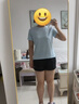 安踏速干套裝丨運動短袖短褲兩件套女夏季冰絲跑步吸濕透氣羽毛球服 曬單實拍圖