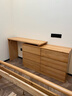 柏家信實(shí)木床尾斗柜妝臺一體梳妝臺超薄柏木現代簡(jiǎn)約化妝臺柜化妝桌臥室 斗柜+伸縮臺面 曬單實(shí)拍圖