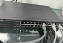 普聯(lián)（TP-LINK）全千兆Web網(wǎng)管交換機云管理家用網(wǎng)線(xiàn)集線(xiàn)器企業(yè)網(wǎng)絡(luò )分線(xiàn)器 24口千兆簡(jiǎn)單網(wǎng)管桌面型 SG2024D 官方標配 曬單實(shí)拍圖