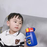 品家家品兒童保溫杯男孩316食品級小巧迷你吸管水杯幼兒園女童便攜杯子 吸管款-炫酷藍-300ML--316不銹鋼 曬單實拍圖