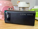 卡索倫充電寶大容量1000000超級快充戶外120W自帶線快充電寶3c認證大功率超大容量可上飛機移動電源 經(jīng)典黑100萬【德國電芯】登機版 100000m（3c認證） 曬單實拍圖
